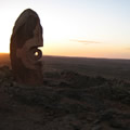 Sculpture in the Sunset (Broken Hill)