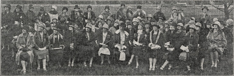Delegates to the 1928 Annual Meeting of the NCWA Federal Council