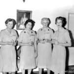 Women's Royal Australian Army Corps (WRAAC) officers
