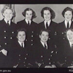 Senior WRANS from HMAS Harman