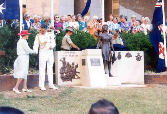 Memorial unveiling