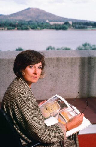 Betty Churcher at the National Gallery of Australia