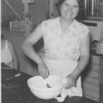 Mrs Marinka, waitress at the Amalfi Restaurant