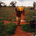 Savina Patroni, taken on arrival in Australia