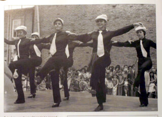 Young Greek Girls Dancing